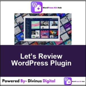 Let’s Review WordPress Plugin