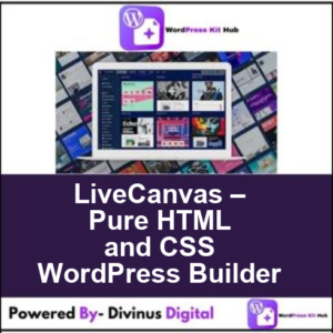 LiveCanvas – Pure HTML and CSS WordPress Builder