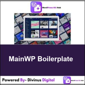 MainWP Boilerplate