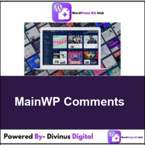 MainWP Comments
