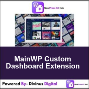 MainWP Custom Dashboard Extension