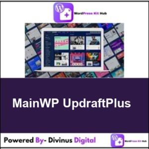 MainWP UpdraftPlus