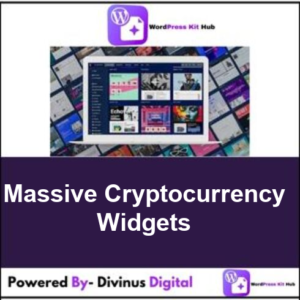Massive Cryptocurrency Widgets
