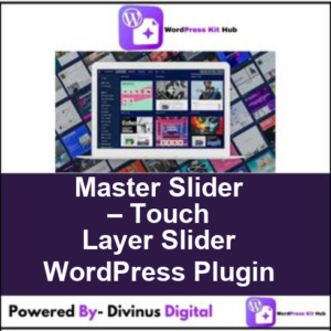 Master Slider – Touch Layer Slider WordPress Plugin