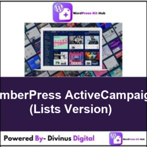 MemberPress ActiveCampaign (Lists Version)