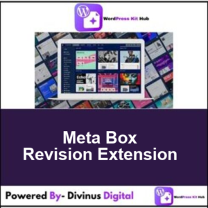 Meta Box Revision Extension