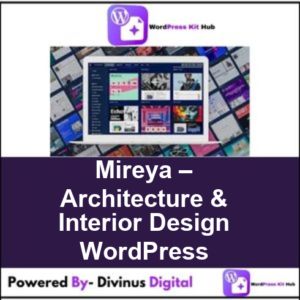 Mireya – Architecture & Interior Design WordPress
