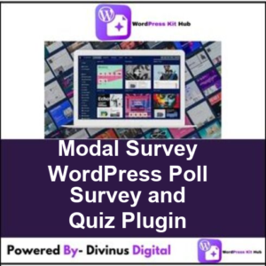 Modal Survey WordPress Poll Survey and Quiz Plugin