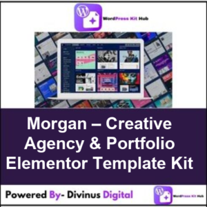 Morgan – Creative Agency & Portfolio Elementor Template Kit