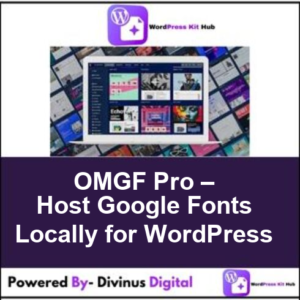 OMGF Pro – Host Google Fonts Locally for WordPress