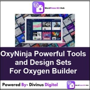 OxyNinja Powerful Tools and Design Sets For Oxygen Builder