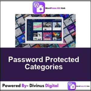 Password Protected Categories