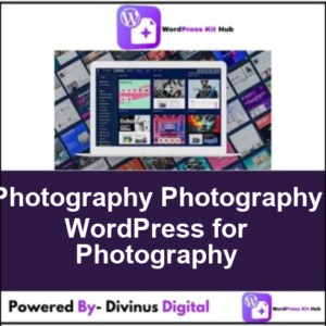 Photography Photography WordPress for Photography