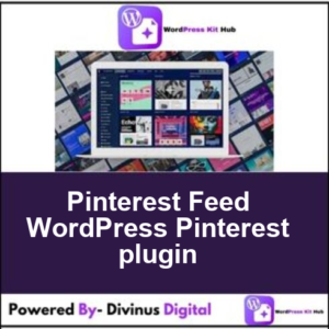Pinterest Feed WordPress Pinterest plugin