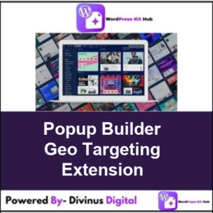 Popup Builder Geo Targeting Extension