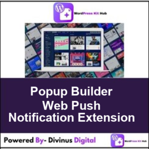 Popup Builder Web Push Notification Extension