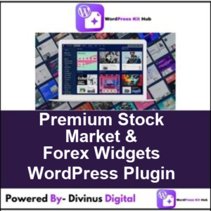 Premium Stock Market & Forex Widgets WordPress Plugin