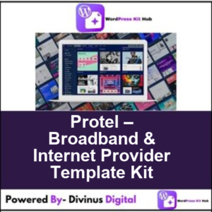 Protel – Broadband & Internet Provider Template Kit