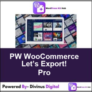 PW WooCommerce Let’s Export! Pro