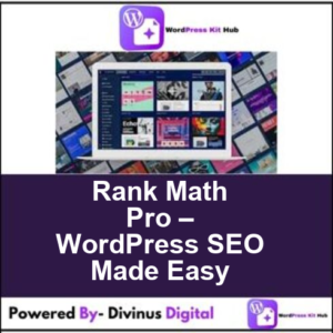 Rank Math Pro – WordPress SEO Made Easy