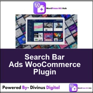Search Bar Ads WooCommerce Plugin