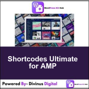 Shortcodes Ultimate for AMP