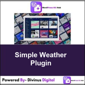 Simple Weather Plugin