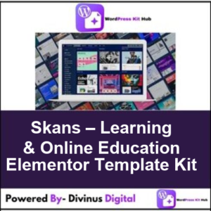 Skans – Learning & Online Education Elementor Template Kit