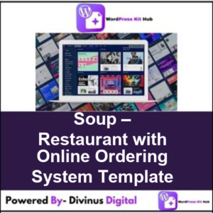 Soup – Restaurant with Online Ordering System Template