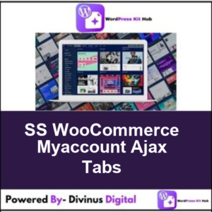 SS WooCommerce Myaccount Ajax Tabs
