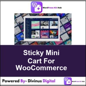 Sticky Mini Cart For WooCommerce