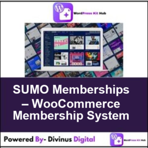 SUMO Memberships – WooCommerce Membership System
