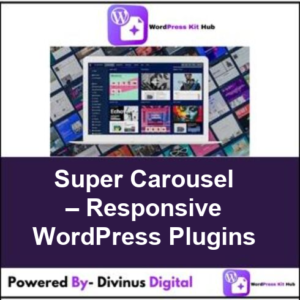 Super Carousel – Responsive WordPress Plugins