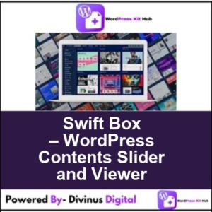 Swift Box – WordPress Contents Slider and Viewer