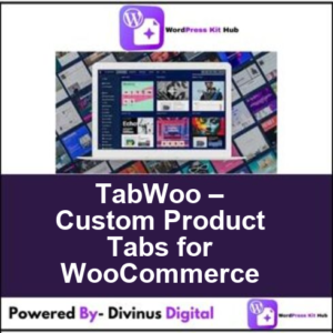TabWoo – Custom Product Tabs for WooCommerce