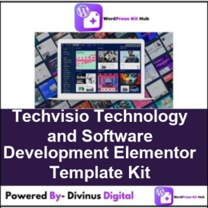 Techvisio Technology and Software Development Elementor Template Kit