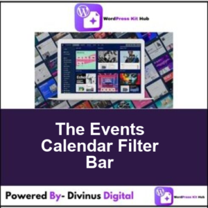 The Events Calendar Filter Bar