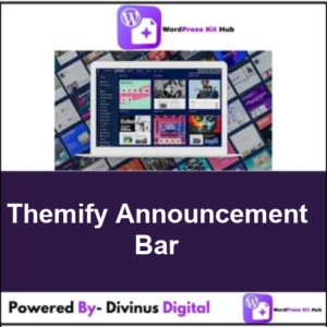 Themify Announcement Bar