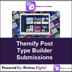 Themify Post Type Builder Submissions