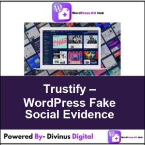 Trustify – WordPress Fake Social Evidence