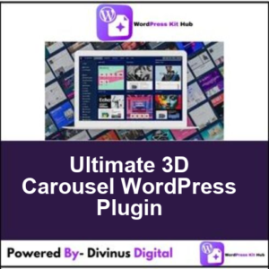 Ultimate 3D Carousel WordPress Plugin