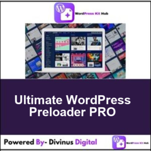 Ultimate WordPress Preloader PRO