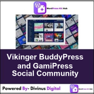 Vikinger BuddyPress and GamiPress Social Community