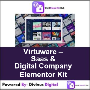 Virtuware – Saas & Digital Company Elementor Kit