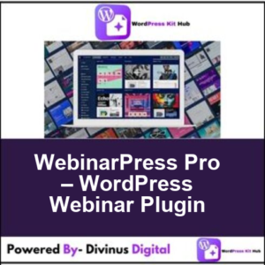 WebinarPress Pro – WordPress Webinar Plugin