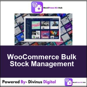 WooCommerce Bulk Stock Management
