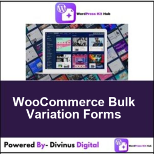 WooCommerce Bulk Variation Forms