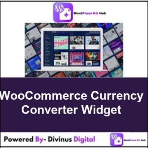 WooCommerce Currency Converter Widget