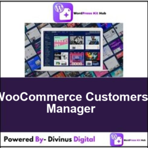 WooCommerce Customers Manager