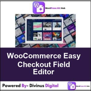 WooCommerce Easy Checkout Field Editor
